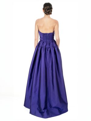 OLIVER TOLENTINO Purple Ayesha ball gown - Image 8