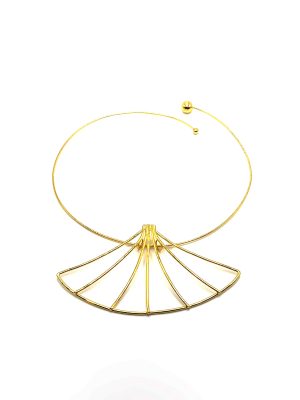 IZA BY SILVIA DAVILA - GENEVIEVE NECKLACE - GOLD PLATED - Image 4
