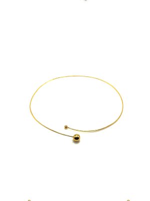 IZA BY SILVIA DAVILA - GENEVIEVE NECKLACE - GOLD PLATED - Image 6