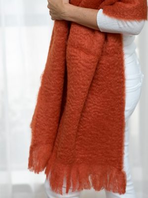 Palm & Agave Mohair Scarf - Image 3
