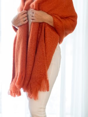 Palm & Agave Mohair Scarf - Image 4