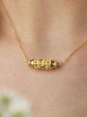 Vanimy Unity Ichthys Spinner Anxiety Relief Pendant Necklace - Image 3