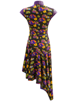 Sparkle Collection Multi-Color Evening Dress - Image 5