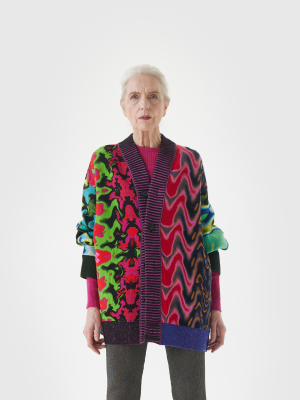 Manufaktur Boscana GmbH Geometric Print Cardigans Hoodie/Sweatshirt/Sweater - Image 3