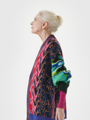 Manufaktur Boscana GmbH Geometric Print Cardigans Hoodie/Sweatshirt/Sweater - Image 4