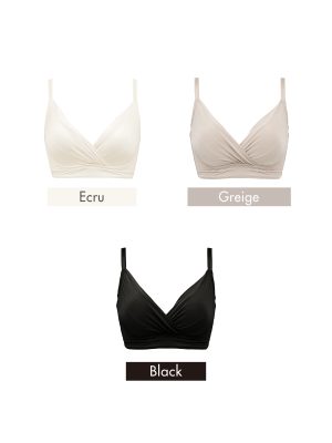 Bradelis New York Seamless Black Heart Cup Wireless Bra - Image 6