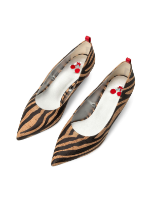 Fundae Animal Print Ballet Flat - Image 3