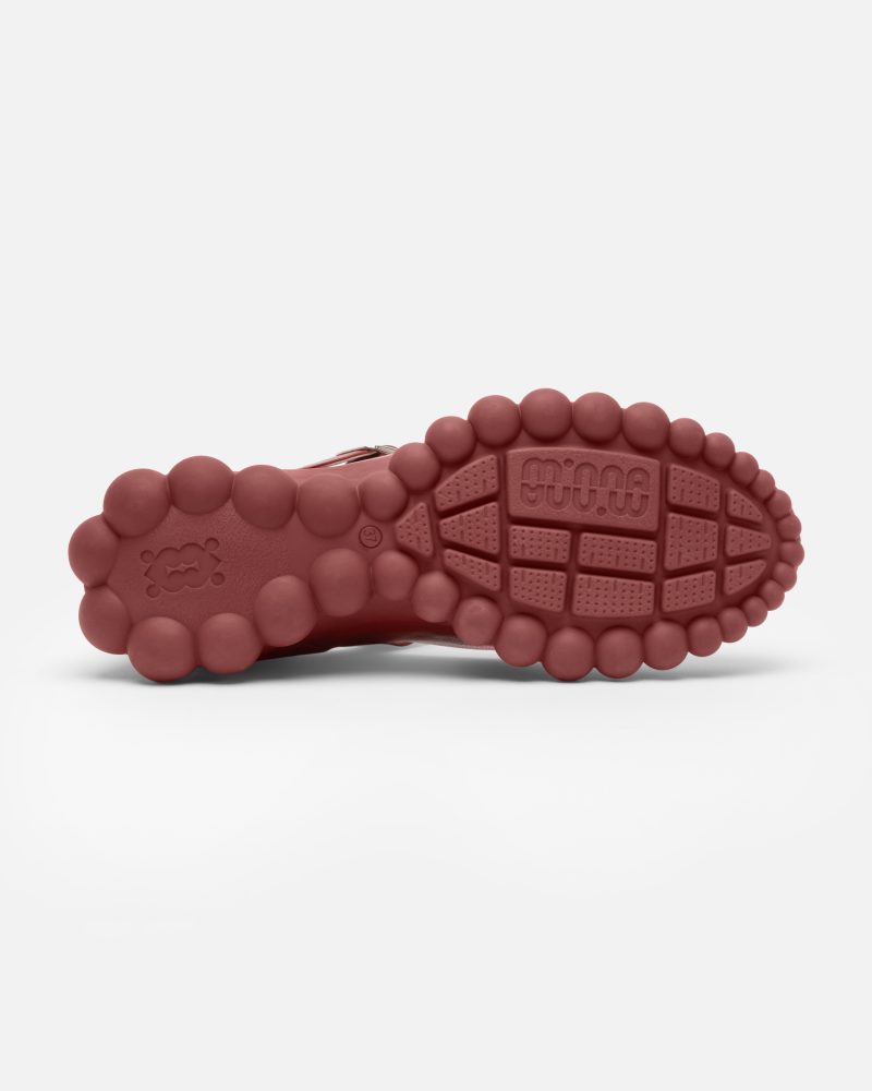 MINNA MINNA Red Slip On Sneaker - Image 5