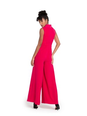 Lili Blanc Pink Romper Jumpsuit - Image 5
