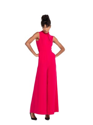 Lili Blanc Pink Romper Jumpsuit - Image 4