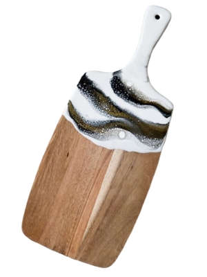 Fluid Life by Sharon White Cheeseboard With Handle Object