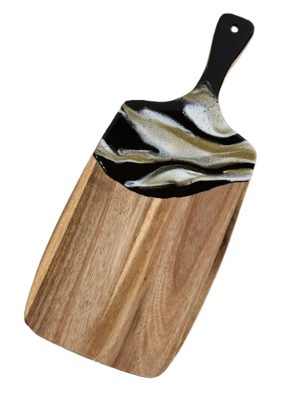 Fluid Life by Sharon Black Cheeseboard With Handle Object