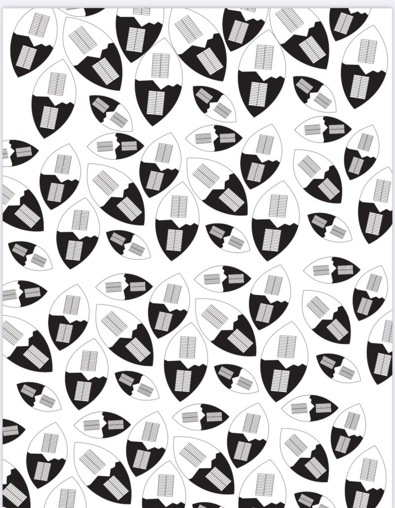 Itu Golf Wear Geometric Print Short Sleeve Top - Image 2