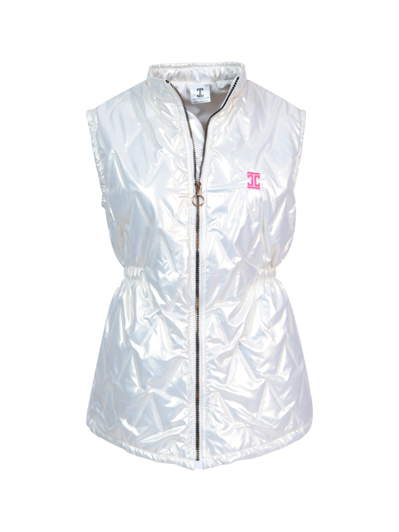 Itu Golf Wear Ivory/Cream Short Coat/Outerwear
