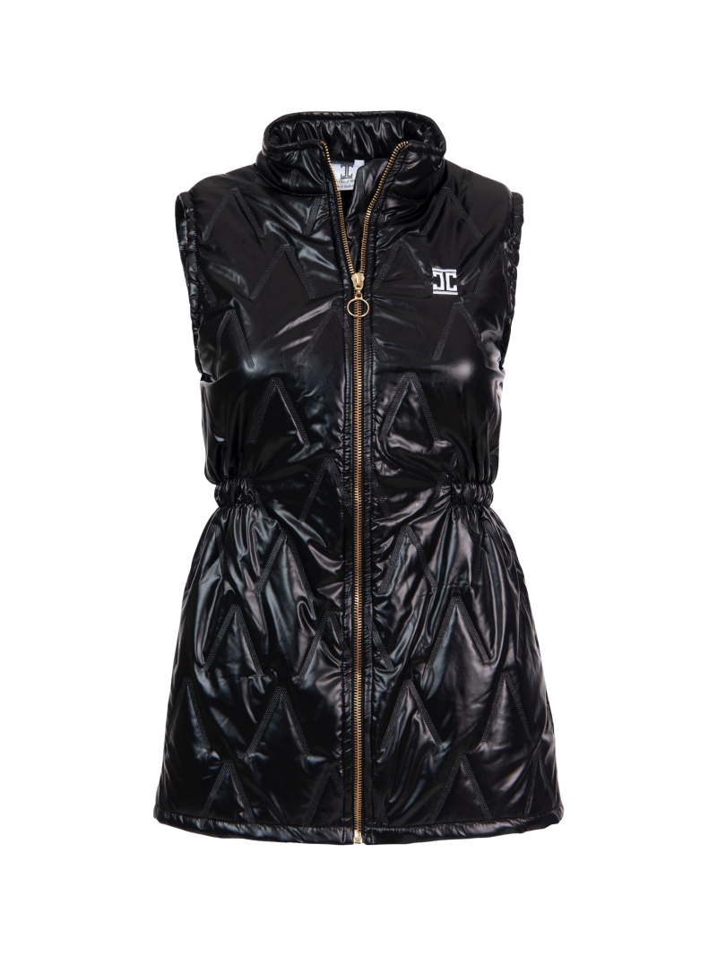 Itu Golf Wear Black Short Coat/Outerwear