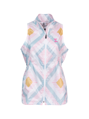 Itu Golf Wear Geometric Print Sleeveless Top