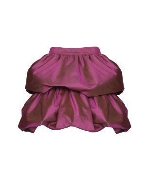 SECIL AKKAYA Purple Mini Skirt - Image 3