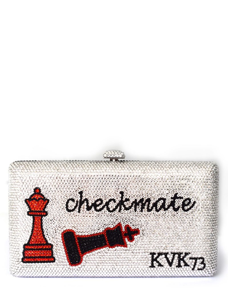 KVK73 Silver Clutch