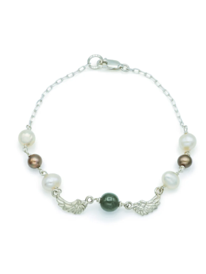 Jade Arcadia Wings Of Protection Bracelet