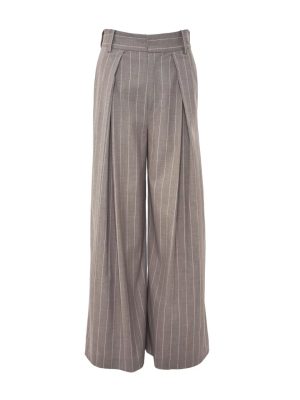 Ge3.21 Striped Wide Leg Pants