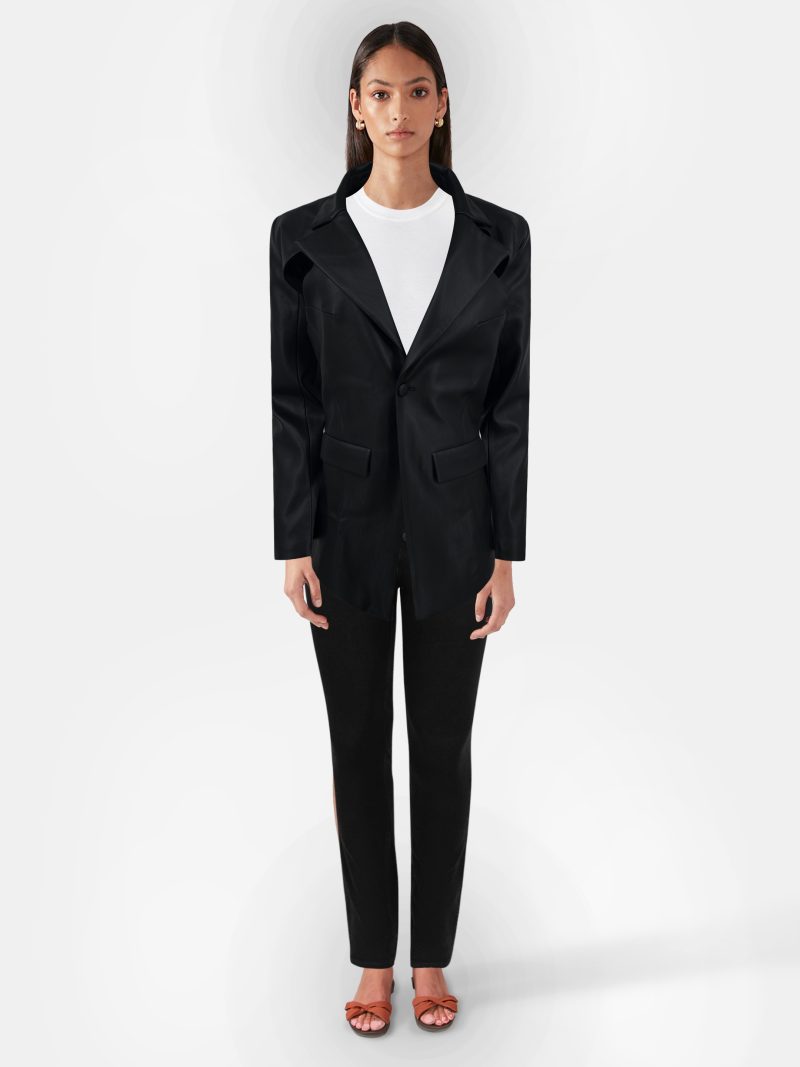 Circular Path Black Blazer Jacket/Blazer - Image 2