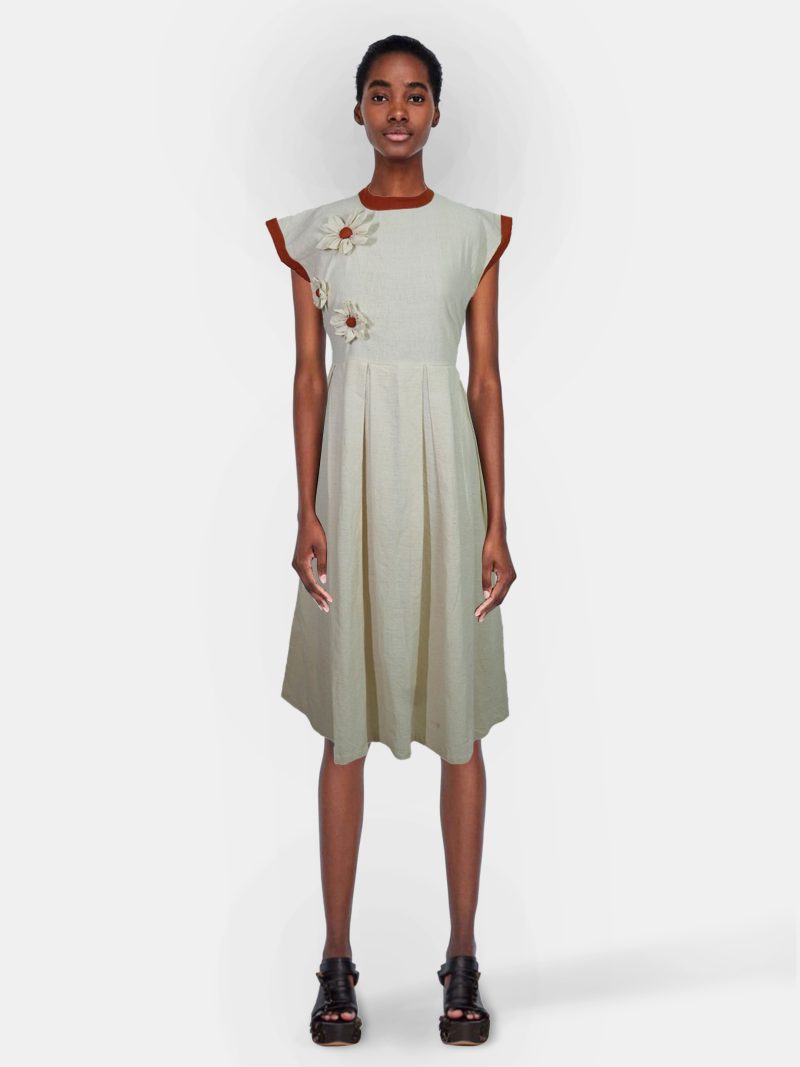 Jiwya Papiha Handmade Midi Dress - Image 2