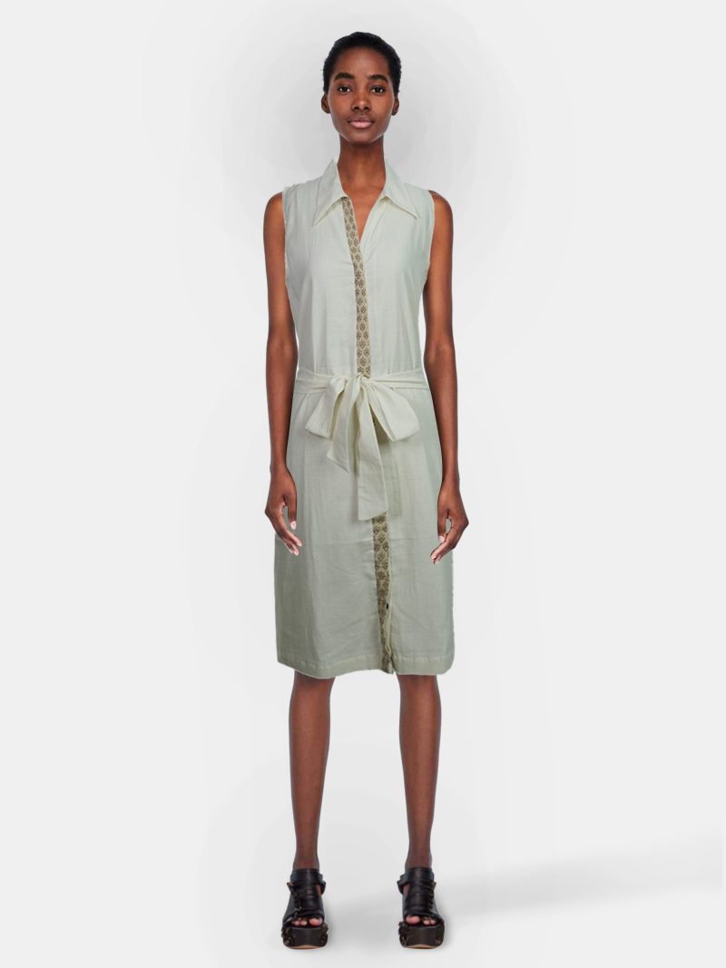 Jiwya Bela Handmade Belted Dress - Image 2