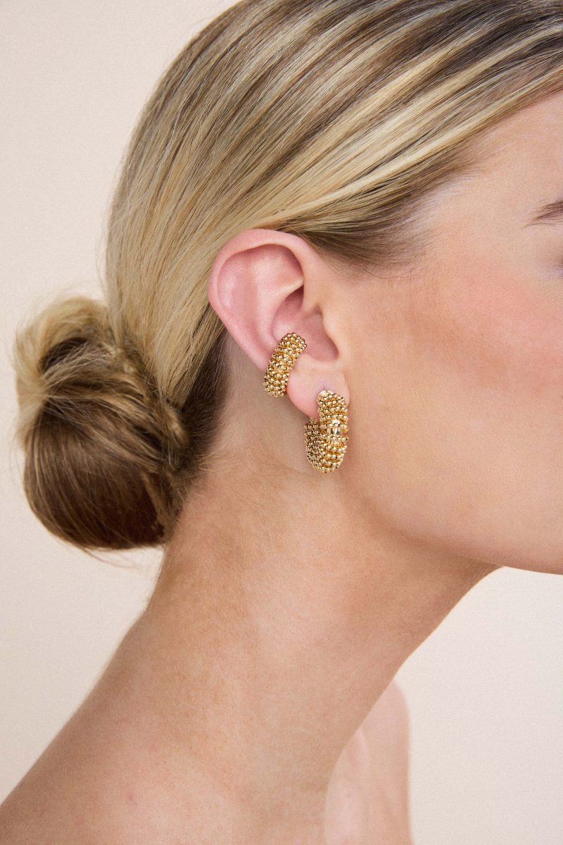 Alejandra Corona Jewelry Alejandra Hoops - Image 2
