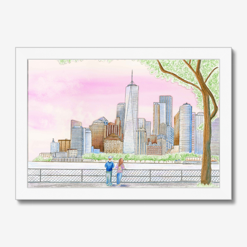 Trendmix Studio By Laura NYC Dreamin' Art Print - Image 2