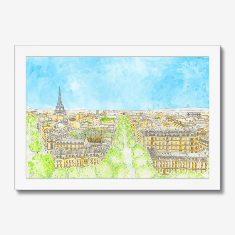 Trendmix Studio By Laura Paris View Art Print - Image 2