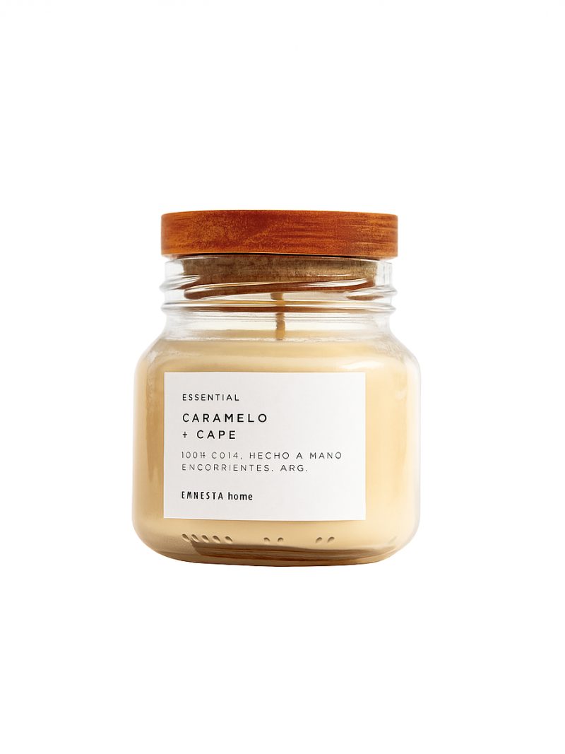 Ernesta Home Gallery White Candle Essential Candle