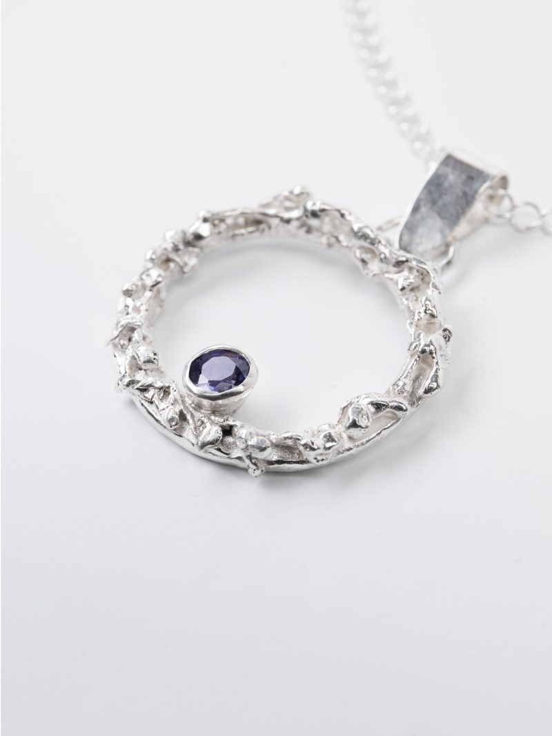 ANII Jewellery Blue Silver Necklace - Image 2