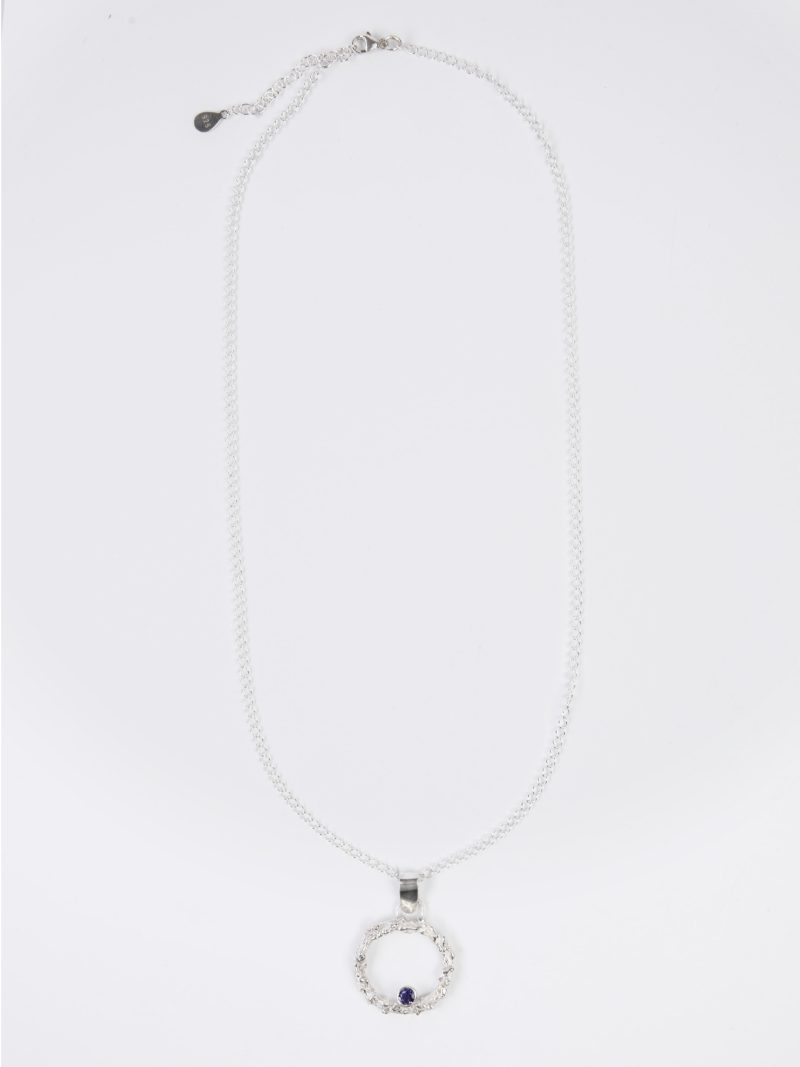 ANII Jewellery Blue Silver Necklace - Image 3