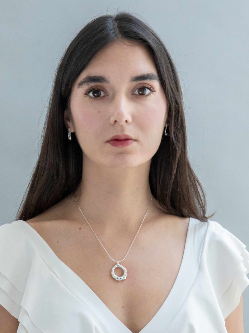 ANII Jewellery Grey Diamond Necklace - Image 5
