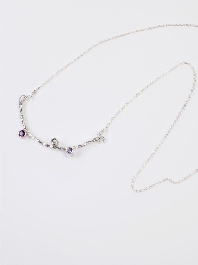 ANII Jewellery Multi-Color Silver Necklace - Image 2
