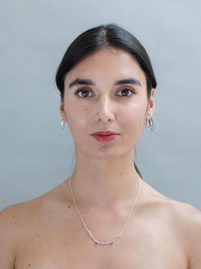 ANII Jewellery Multi-Color Silver Necklace - Image 4