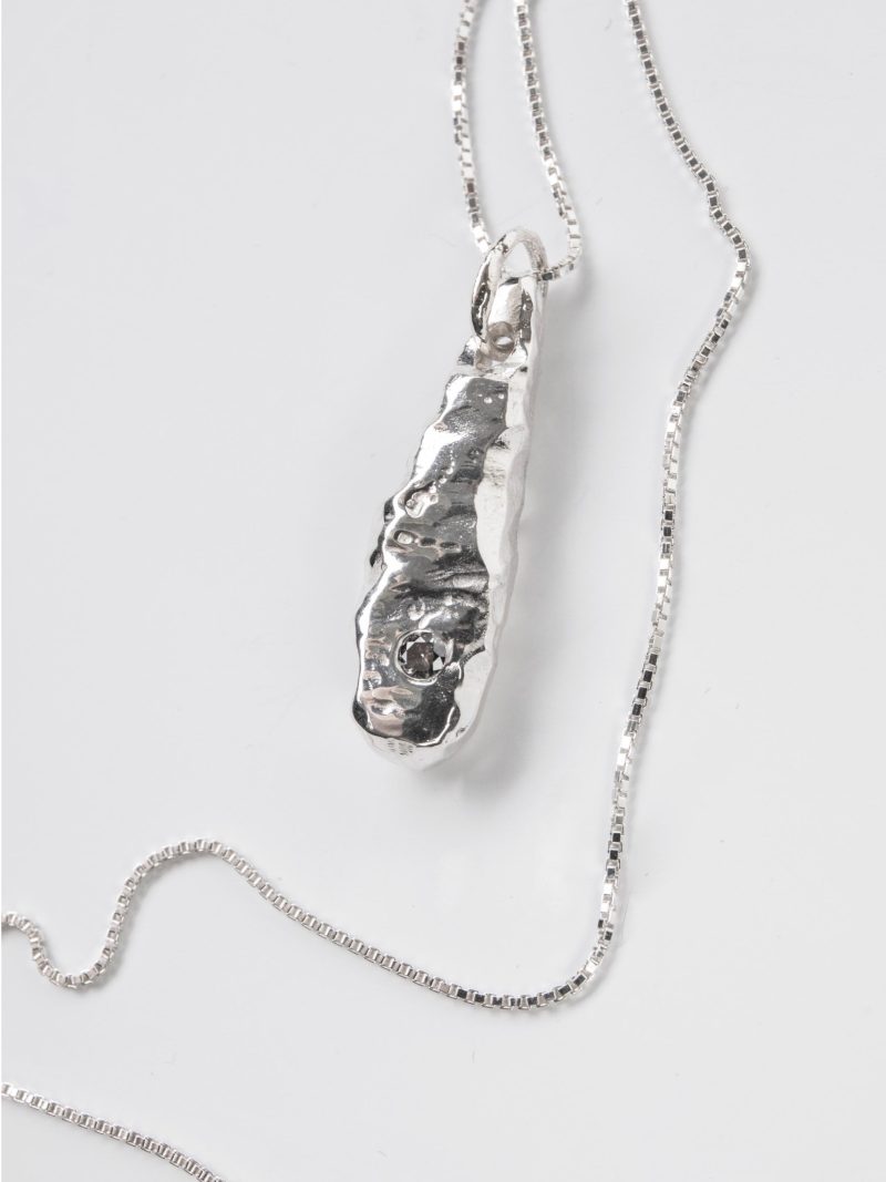 ANII Jewellery Grey Diamond Necklace - Image 3