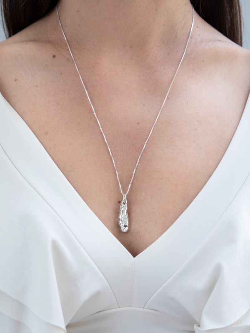 ANII Jewellery Grey Diamond Necklace - Image 6
