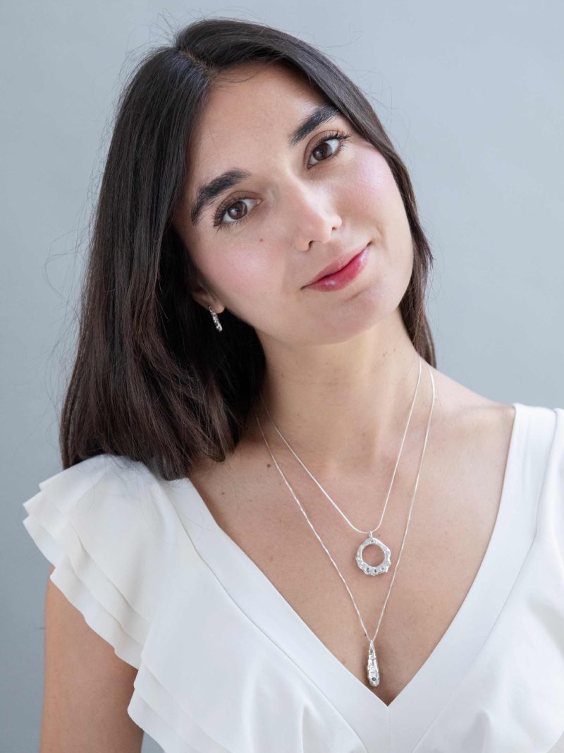ANII Jewellery Grey Diamond Necklace - Image 7