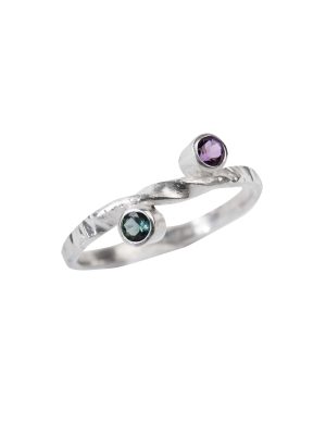 ANII Jewellery Multi-Color Amethyst Ring