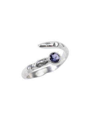 ANII Jewellery Blue Silver Ring