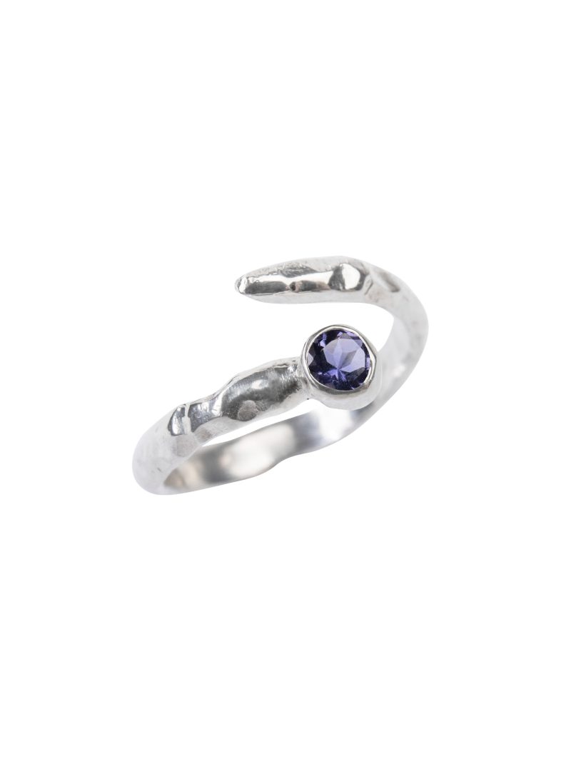 ANII Jewellery Blue Silver Ring