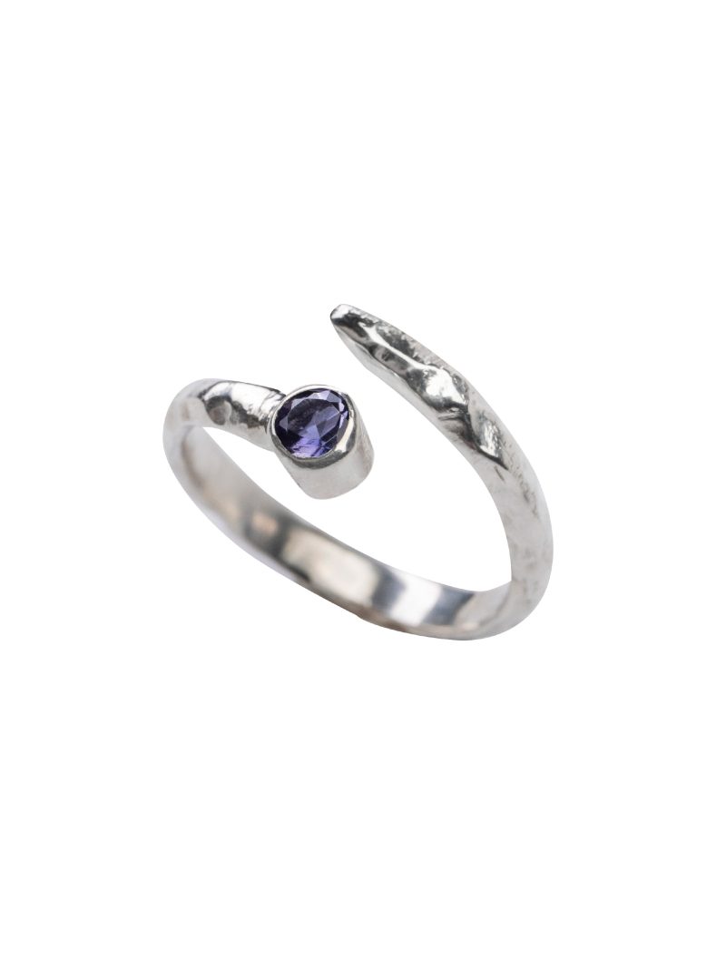 ANII Jewellery Blue Silver Ring - Image 2
