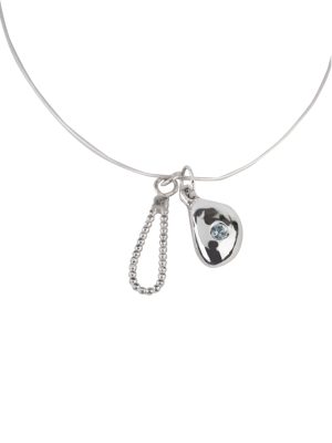 ANII Jewellery Silver Topaz Necklace
