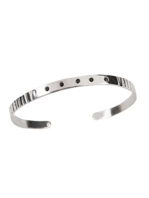 ANII Jewellery Black Silver Bracelet