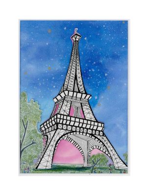 Trendmix Studio By Laura Eiffel Tower Art Print
