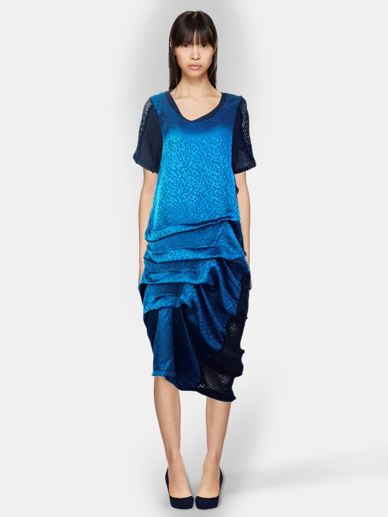 AXEL HARDY TM Blue Midi Dress - Image 2