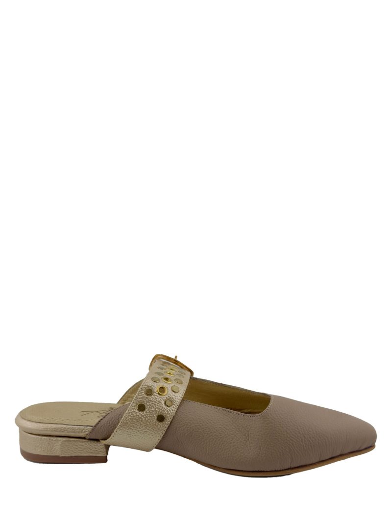 Agatha Designs Lara - TAupe & Metallic Gold