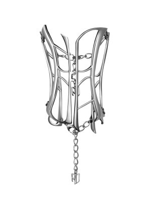 Outsider Artist Silver Aegis Cuff