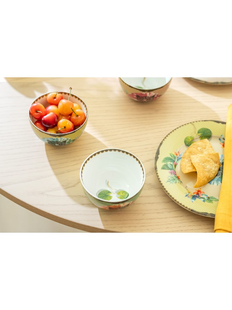 Grace Teaware Summer Savanna Leopard Fine Porcelain Tidbit Bowls Set Of 3 - Image 2